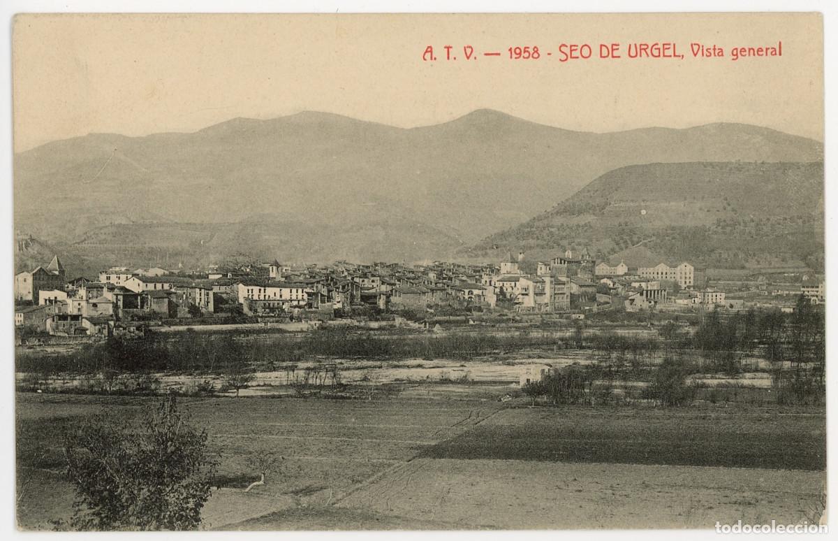 Cartoline: a11000 seu d'urgell vista general atv n&ordm;1958 sc