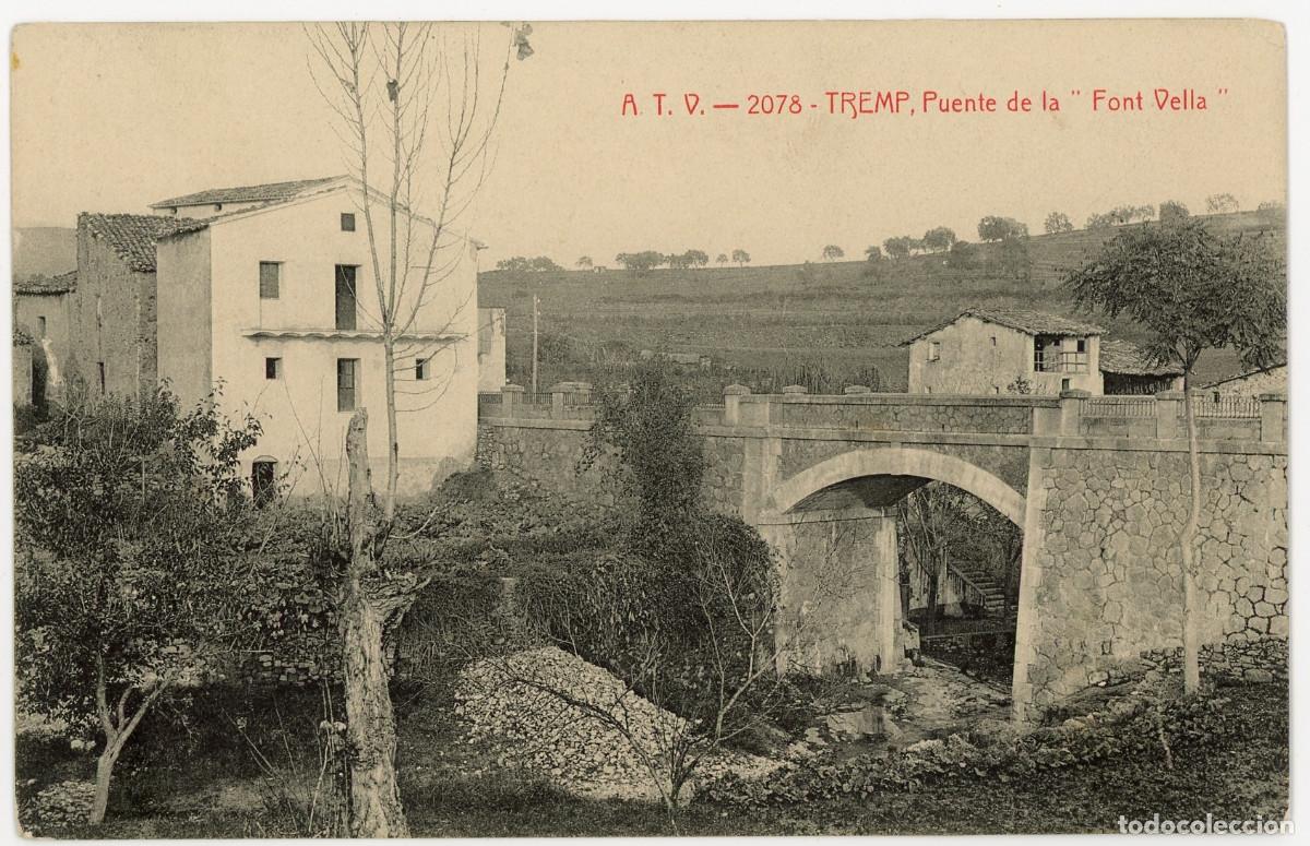 Postais: a11001 tremp puente de la font vella atv n&ordm;2078 sc