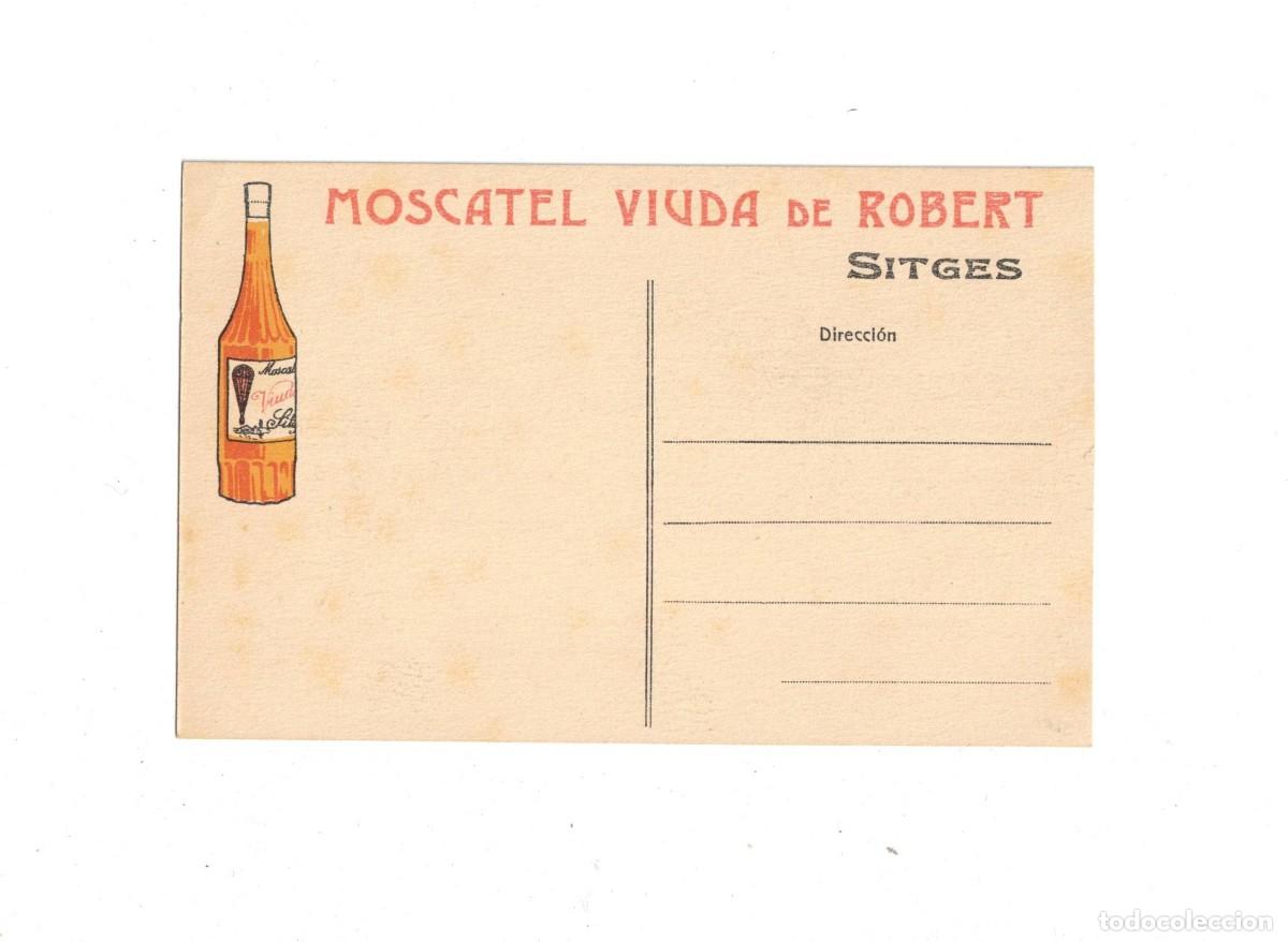 Postales: SITGES. MOSCATEL VIUDA DE ROBERT - Foto 1