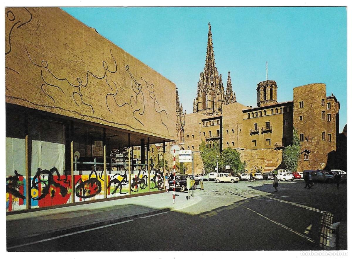 Postales: Postal Barcelona. Catedral y Murallas. Colegio Arquitectos. 7-cat326