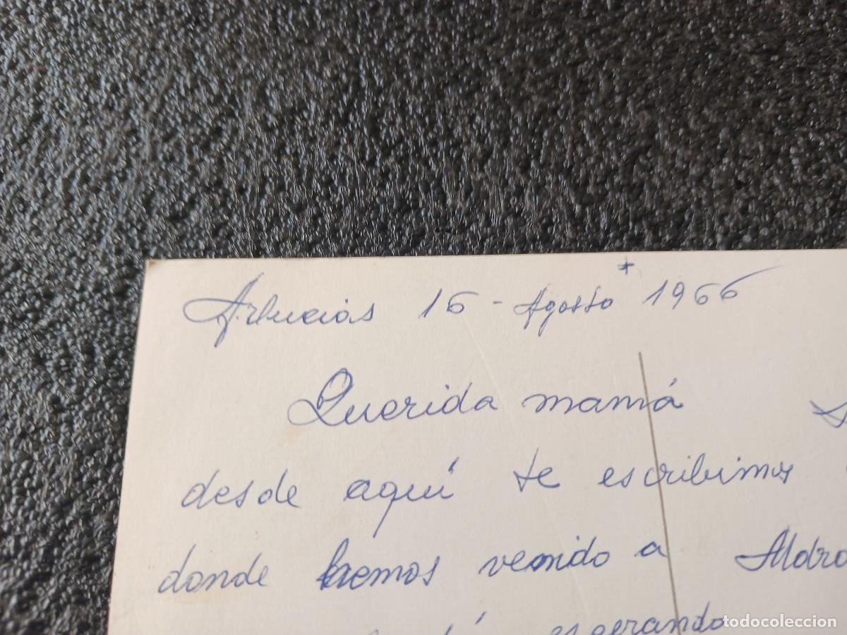Postales: arbucies, la dona d`aigua, circulada 1966, Sin editor - Foto 2