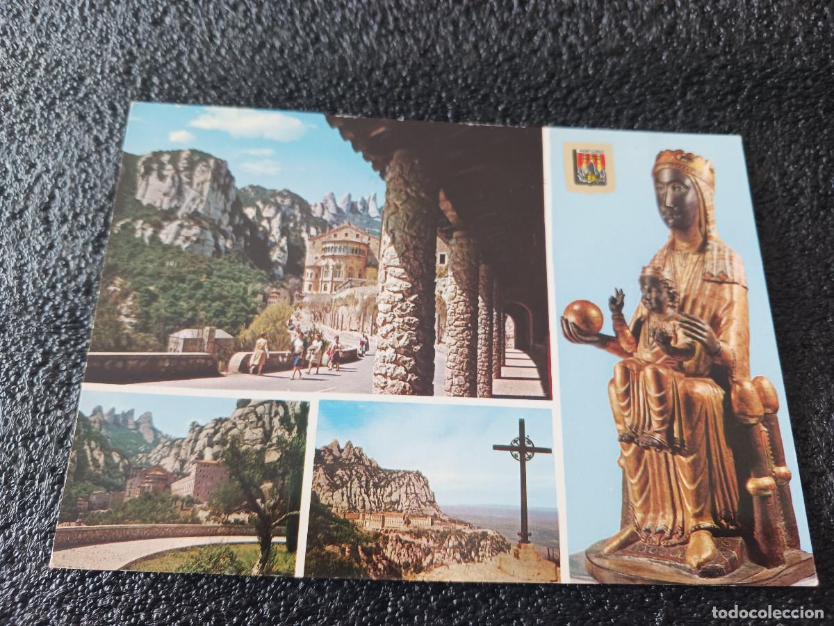 Postais: 3052 MONTSERRAT, i les seves belleses, ed escudo, circulada 1971