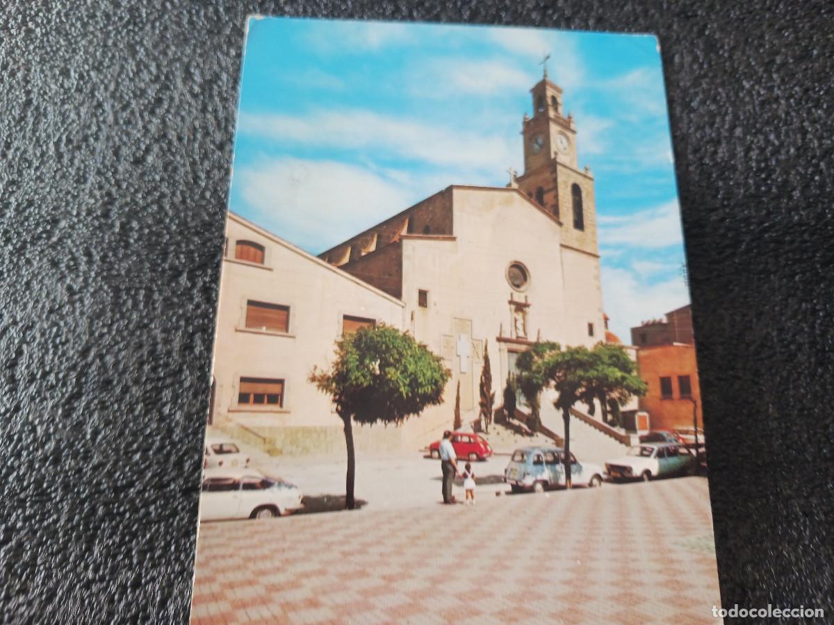Postais: 1747 masnou, iglesia de san pedro, ed. perla, circulada
