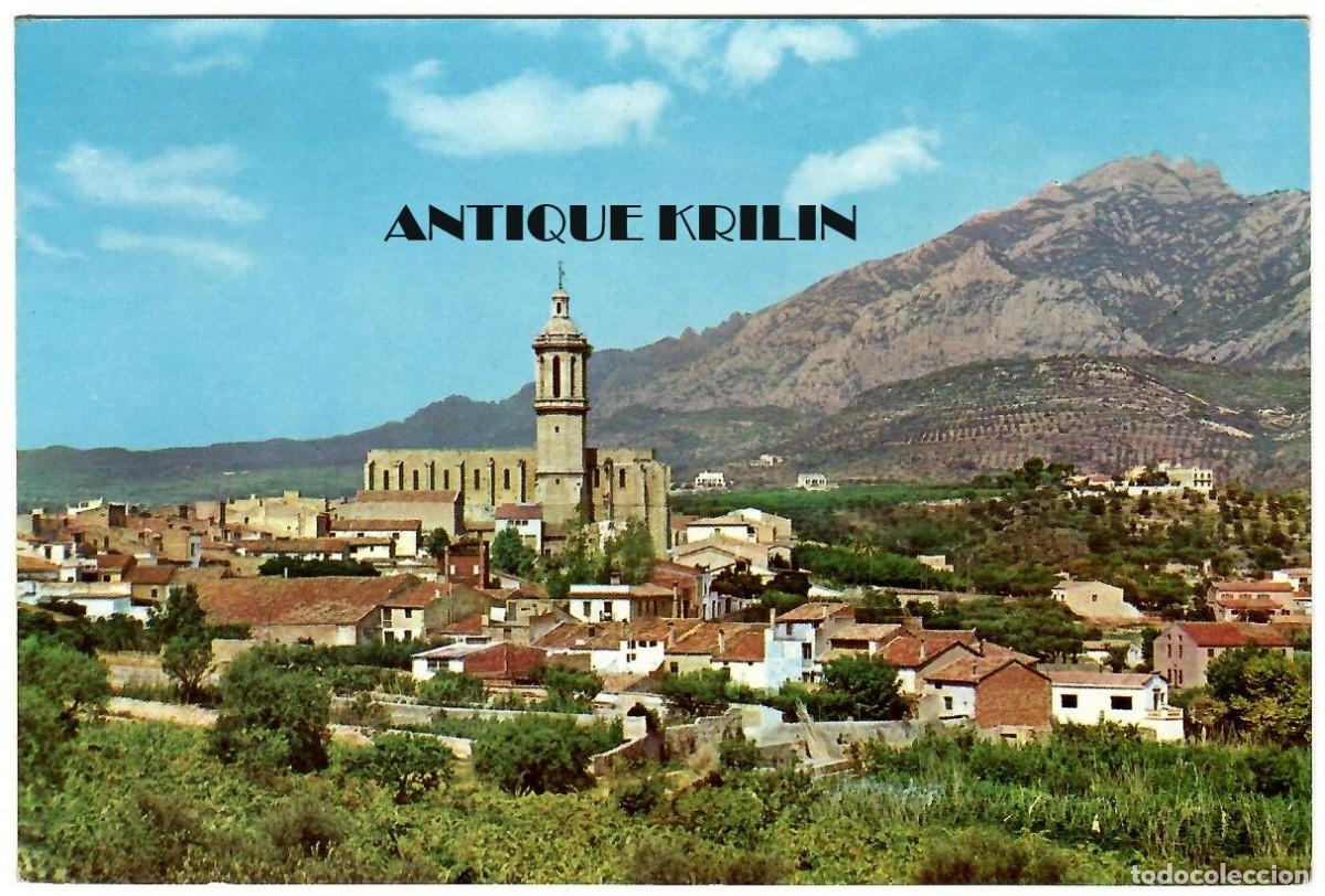 Postales: ESPARRAGUERA N&ordm; 2 VISTA PARCIAL / EDICION FOTO PUIGFONT - VALMAN / SIN FRANQUEAR PERO ESCRITA