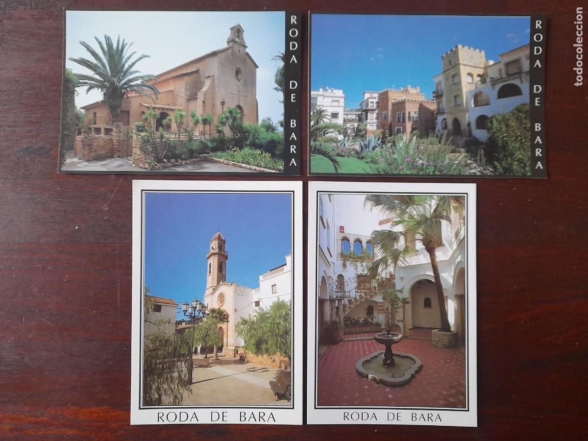 Postcards: Una postal vintage de la ermita de la mare de Deu de Roda de Bara, 5 tarjetas a elegir