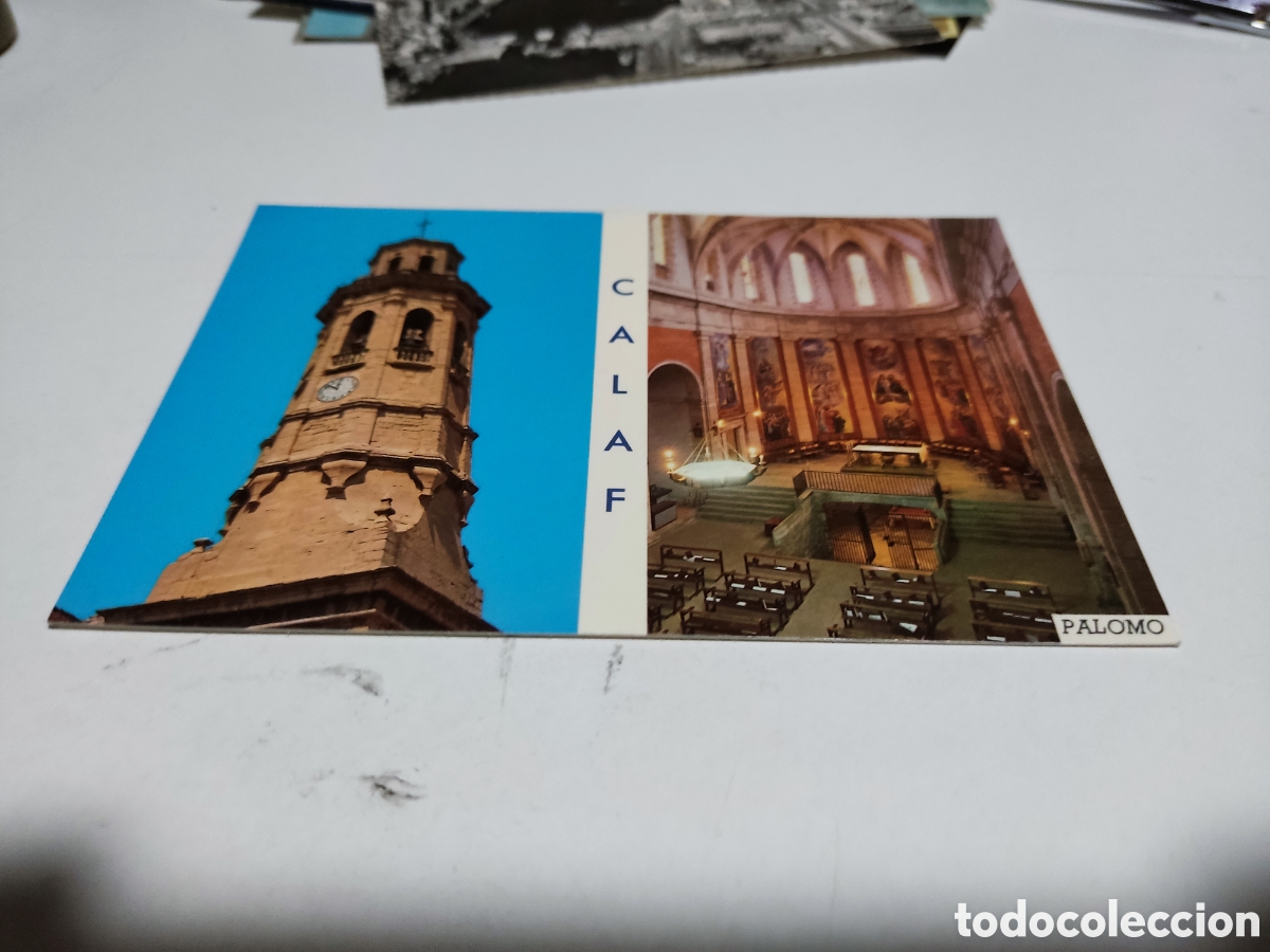Postales: Postal Calaf iglesia - Foto 1