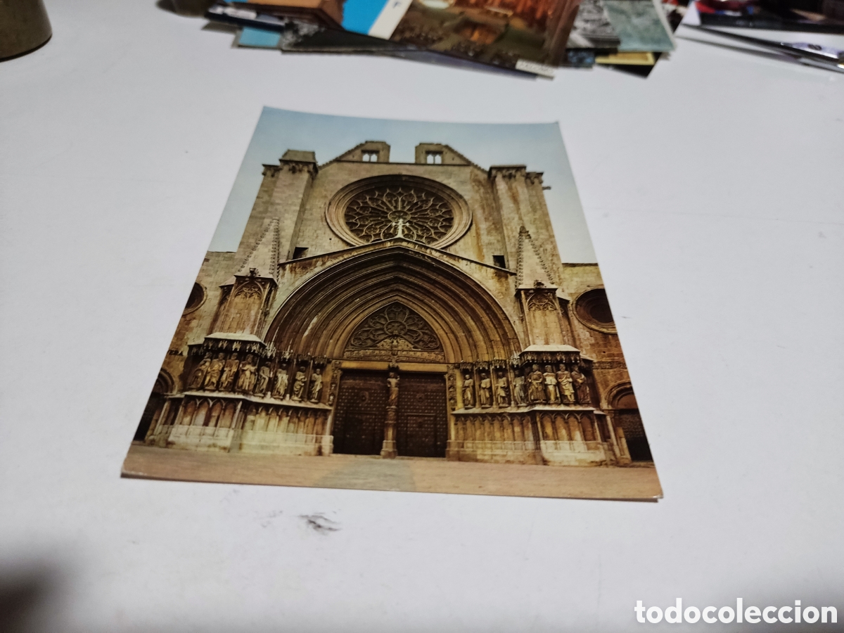 Postales: Postal Tarragona catedral - Foto 1