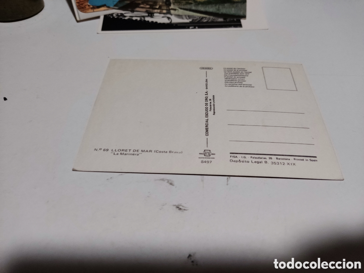 Postales: Postal Lloret de Mar la marinera - Foto 2