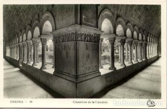 Postales: Gerona - Claustros de la catedral - Foto 1