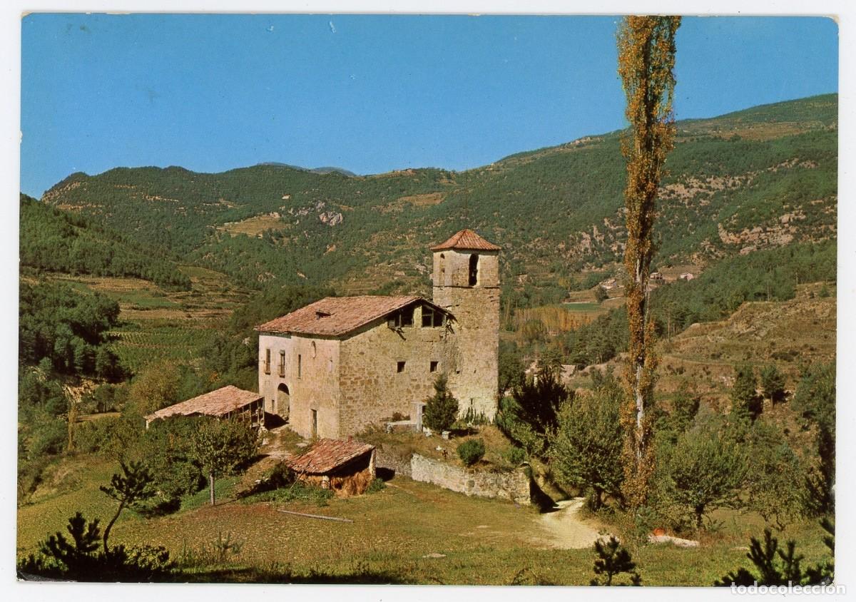 Postales: m10377 Llinars de l'Aigua d'Ora iglesia parroquial 1969 luigi circulada