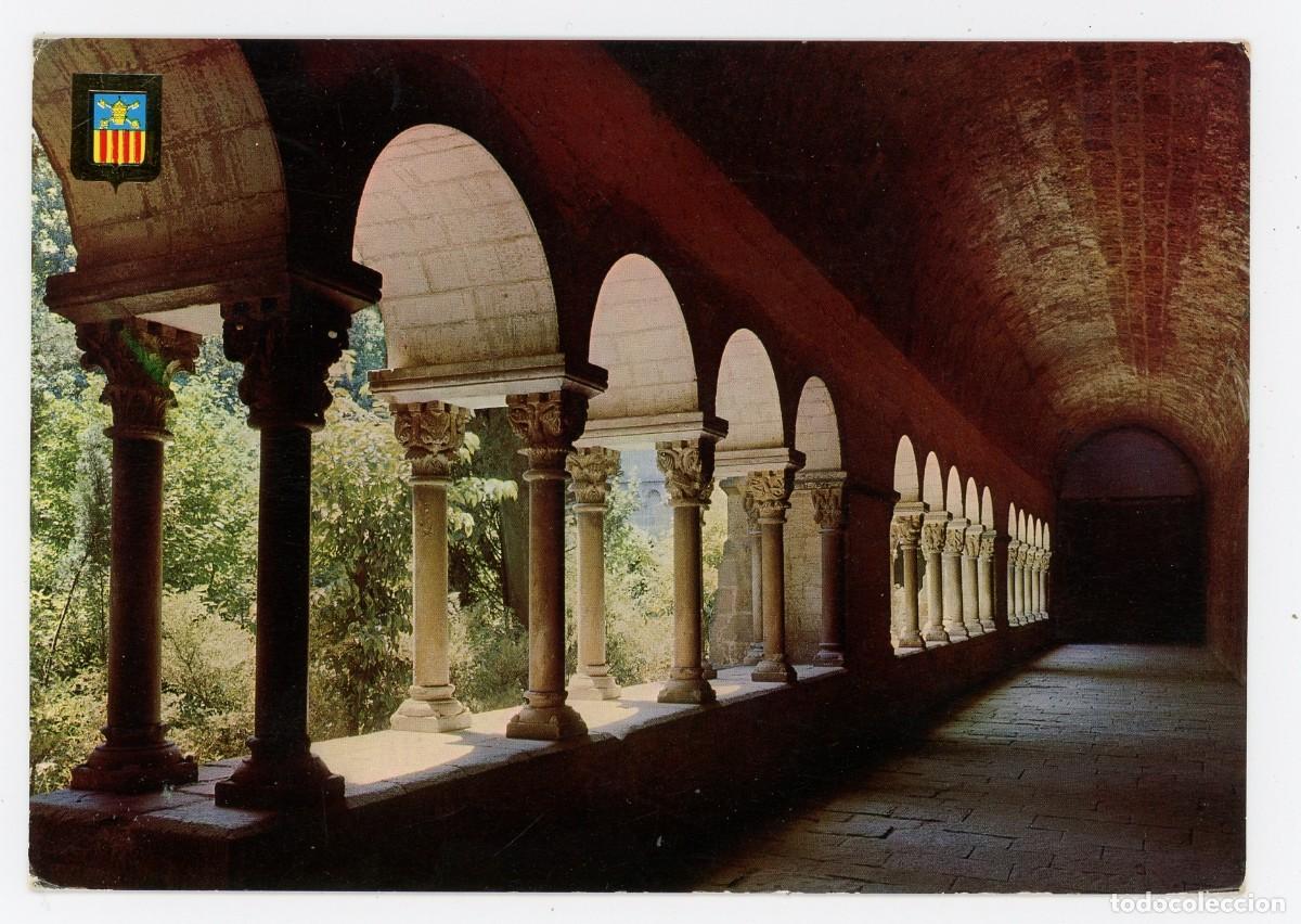 Postais: m10390 sant cugat del valles claustros del real monasterio1968 escudo de oro n&ordm;3734 circulada