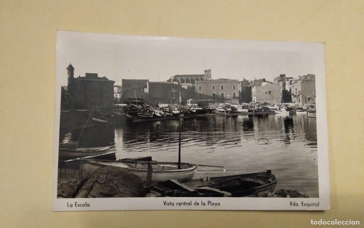 Postales: LESCALA , POSTAL ANTIGUA , BLANCO Y NEGRO , - Foto 2