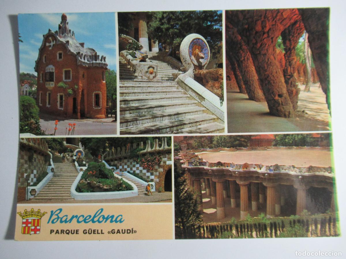 Postales: Barcelona - Parque G&uuml;ell - Foto 1
