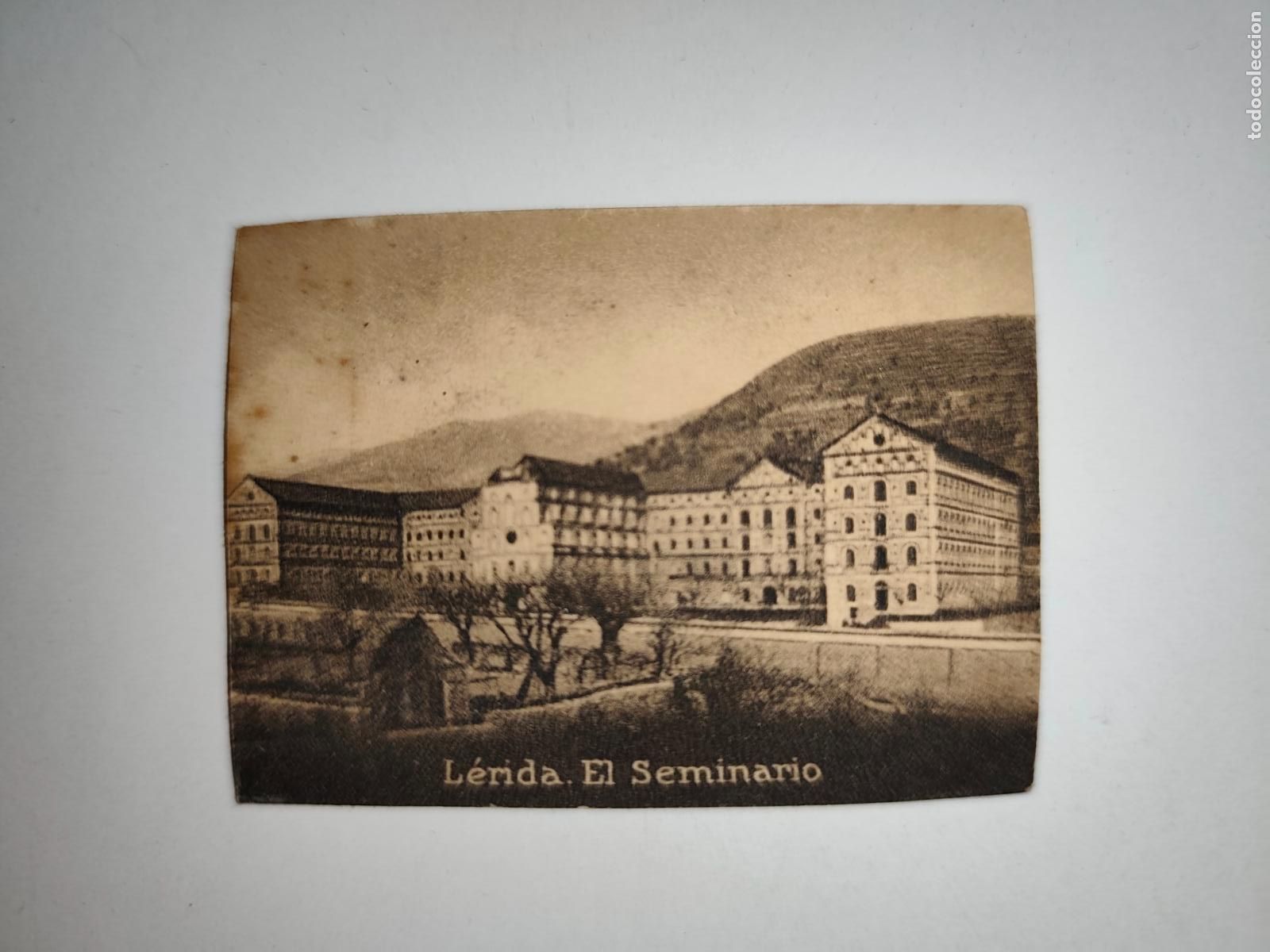 Postkarten: POSTAL ORIGINAL DECADA DE LOS A&Ntilde;OS 30. LERIDA,EL SEMINARIO. LEER
