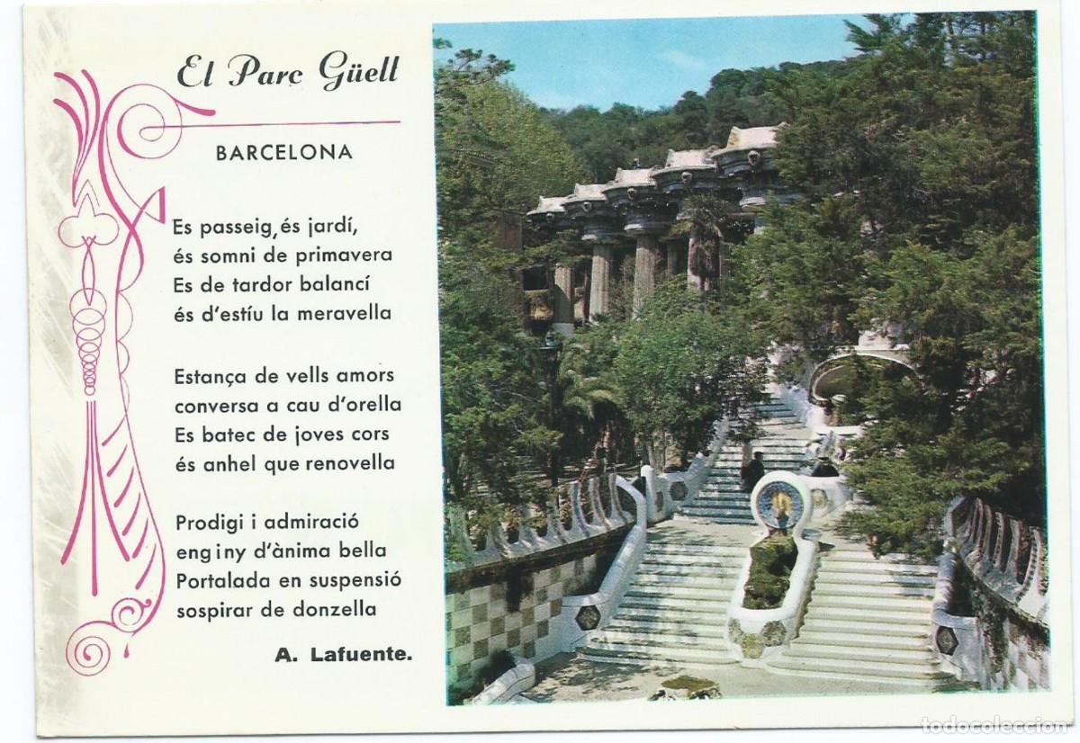 Postales: PARQUE GUELL.- BARCELONA / CATALUNYA - Foto 1