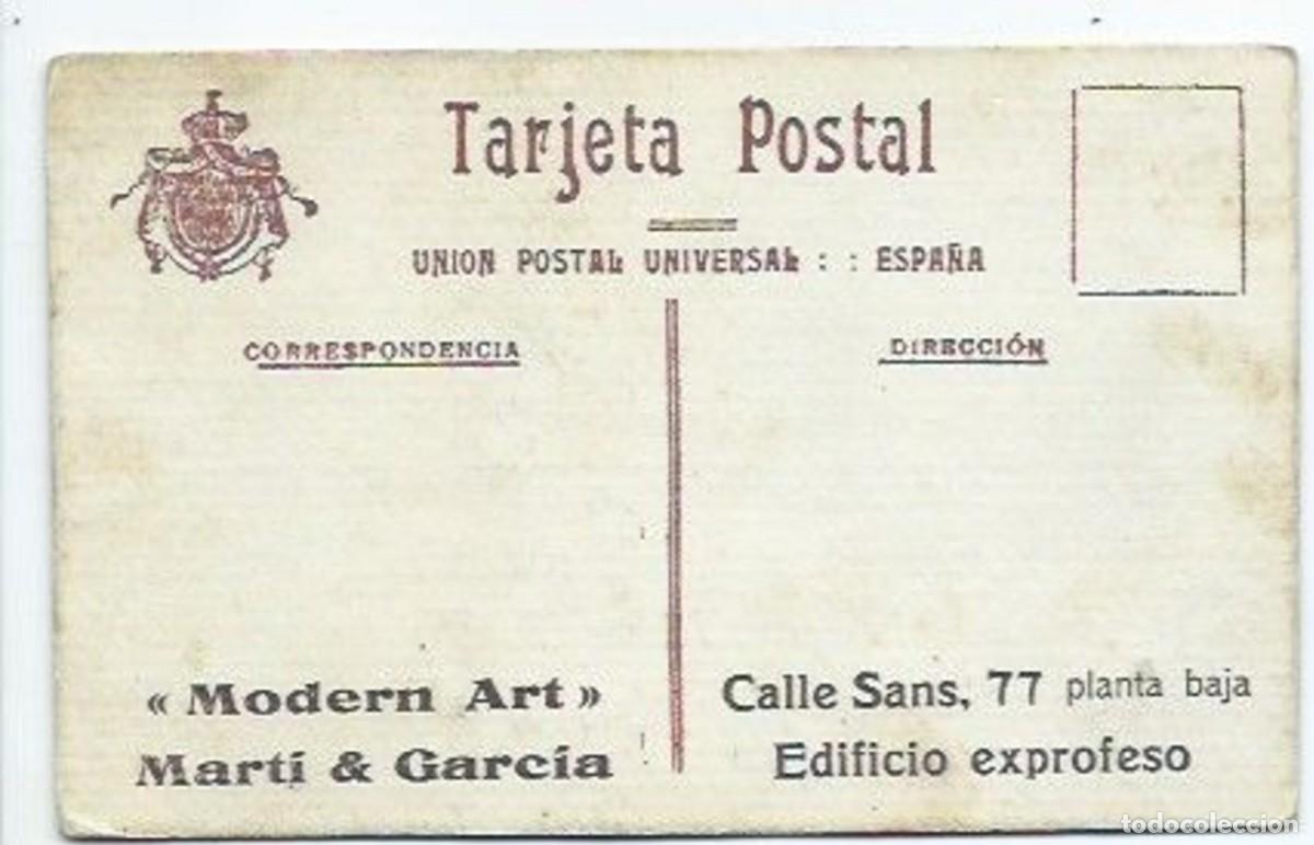 Postales: &rdquo; NI&Ntilde;A &rdquo;.- MODERN ART - - Foto 2