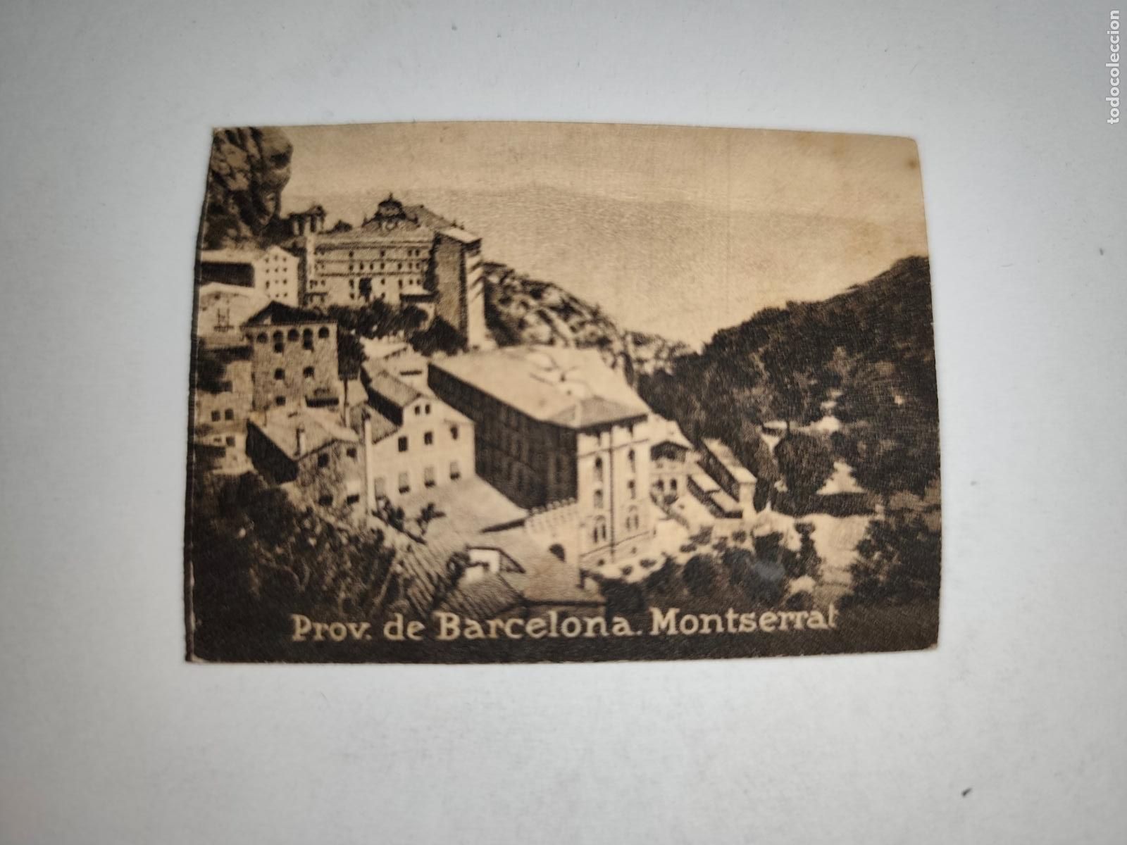 Postkarten: POSTAL ORIGINAL DECADA DE LOS A&Ntilde;OS 30. BARCELONA, MONTSERRAT. LEER