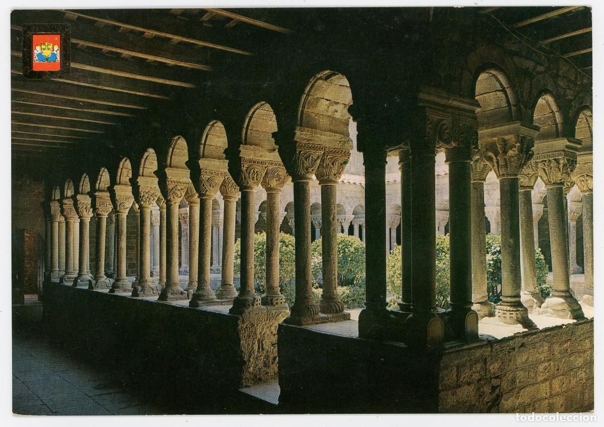 Postales: m10401 Santa Maria De L'estany Monasterio Claustro Romanico Sxii 1969 Escudo De Oro N&ordm;2482sc