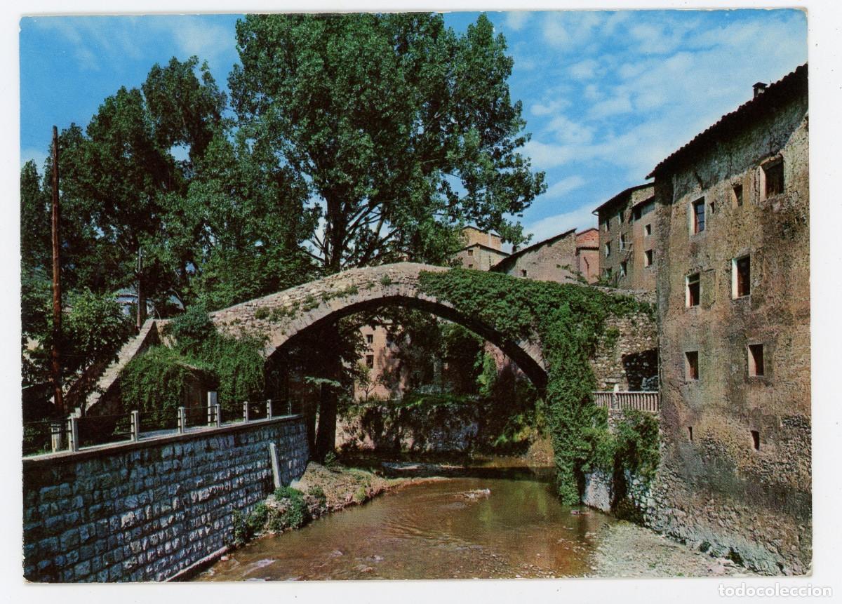 Cartes Postales: m10419 la pobla de lillet pont vell 1965 armenteras n&ordm;1273 sc