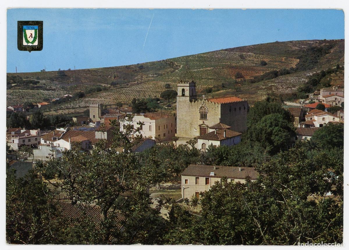Postais: m10428 Teia Iglesia Y Vista Parcial 1970 Escudo De Oro N&ordm;5863 circulada