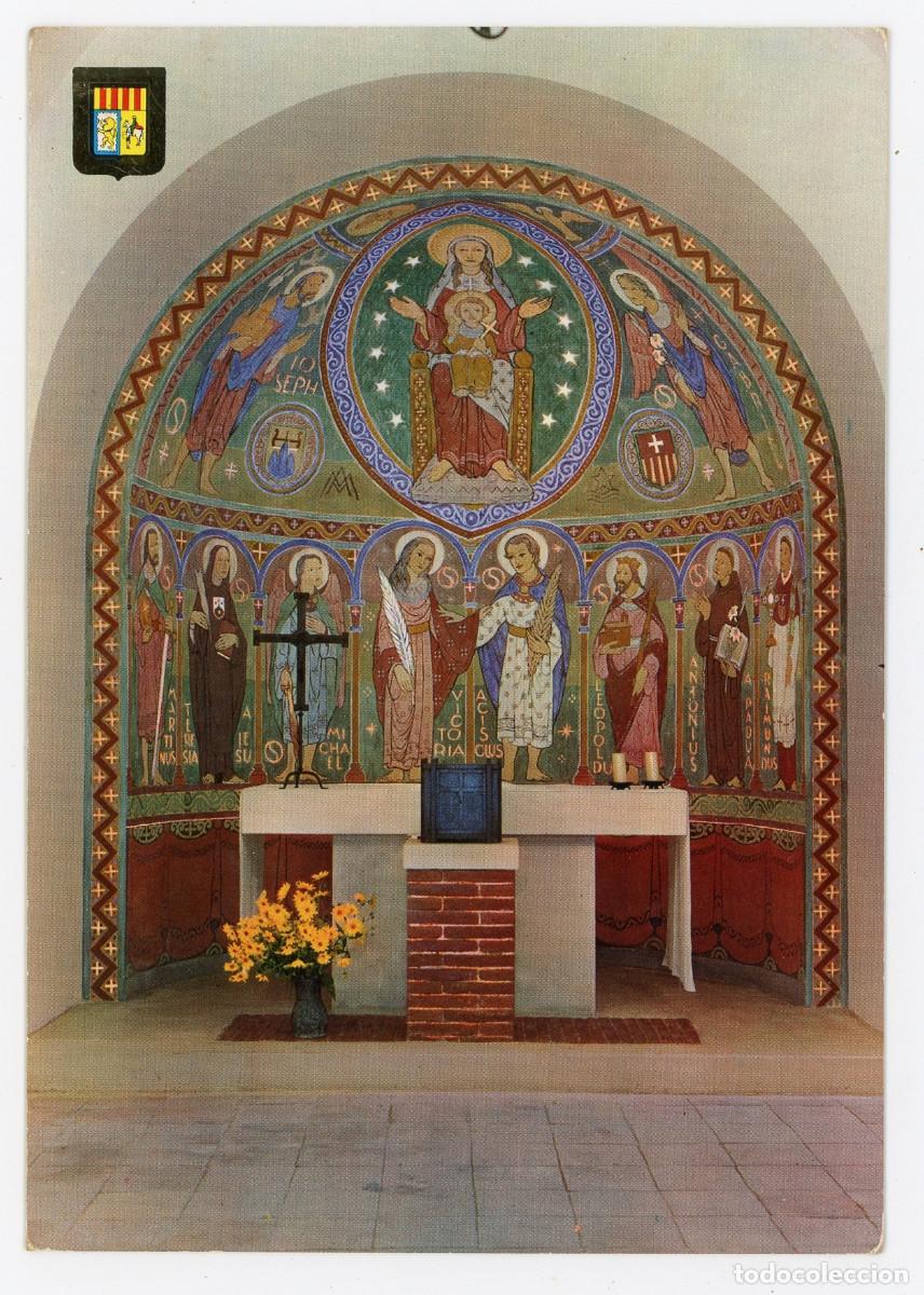 Postkarten: m10448 cerdanyola ermita de sant iscle i victoria de les feixes altar 1971 escudo de oro n&ordm;6379 sc