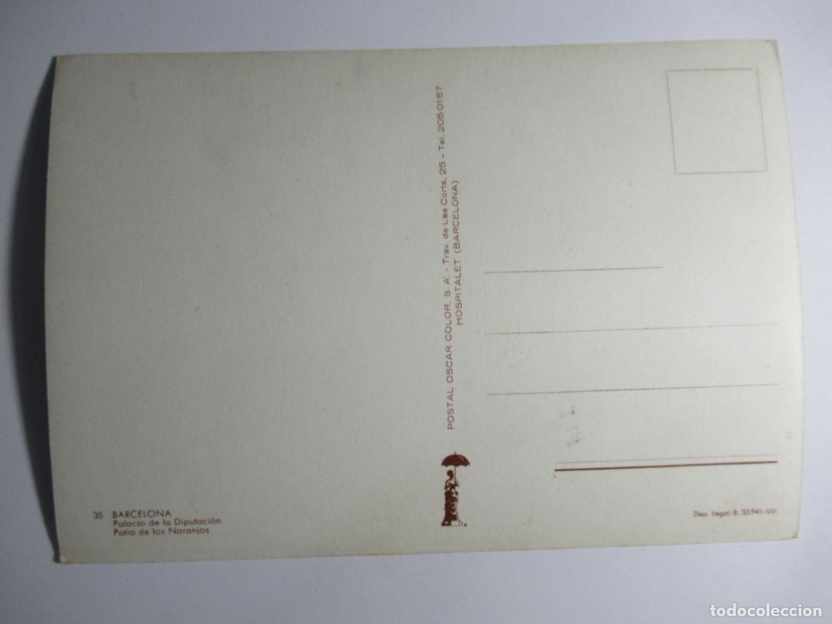 Postales: Barcelona - Palacio de la Diputaci&oacute;n - Foto 2