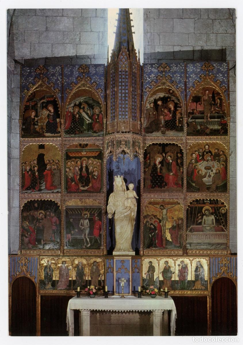 Postkarten: m10453 sant marti sarroca retablo de nuestra se&ntilde;ora del roser 1968 escudo de oro n&ordm;4066 sc