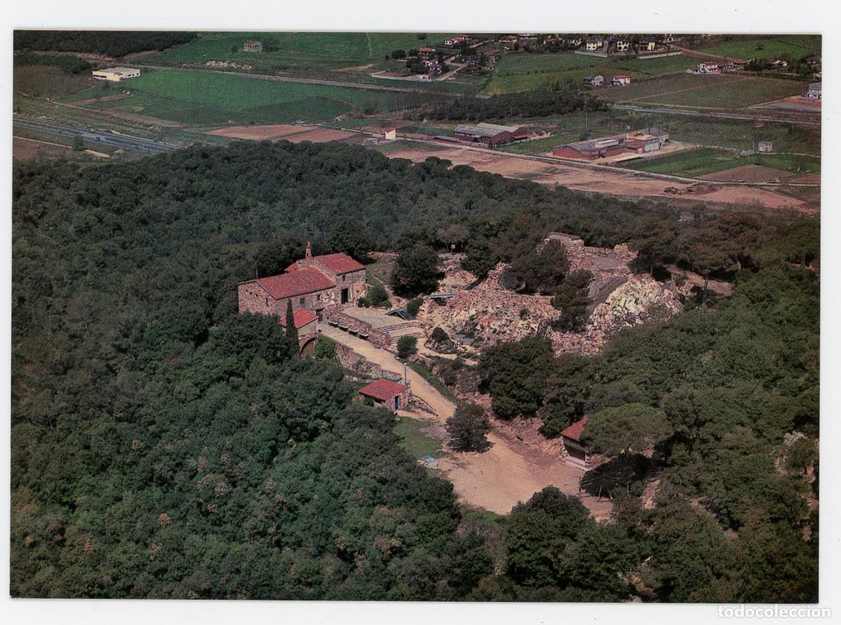 Postais: m10488 llinars del valles vista aerea del castell vell minyons escoltes sc