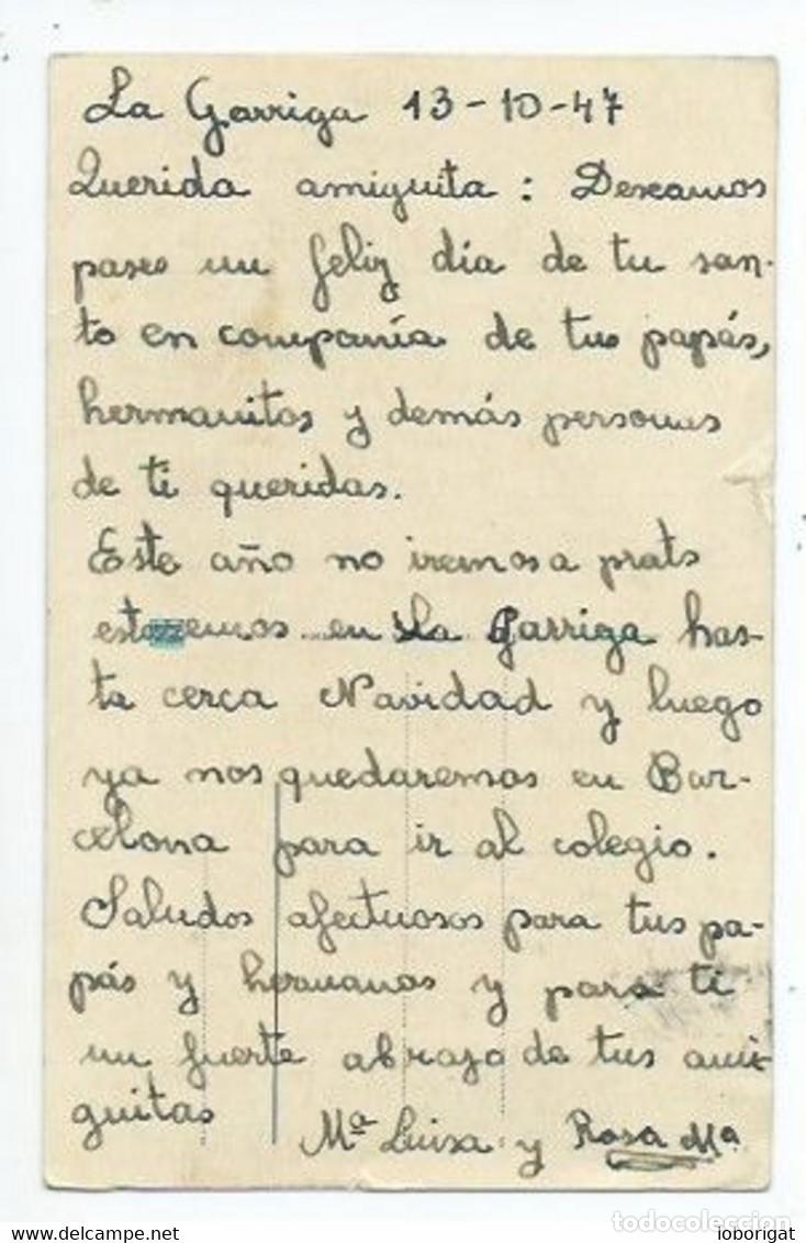 Postales: AVENIDA DEL CAUDILLO.- LA GARRIGA / BARCELONA - Foto 2