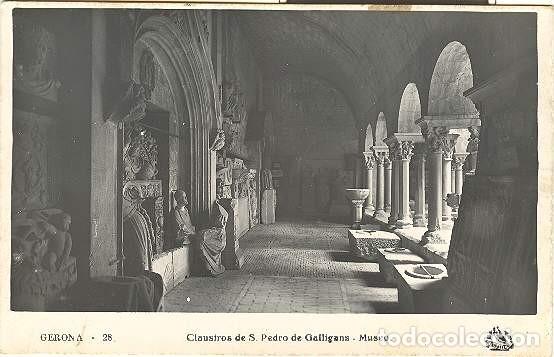 Postales: Gerona - Claustros de S. Pedro de Galligans - Museo - Foto 1