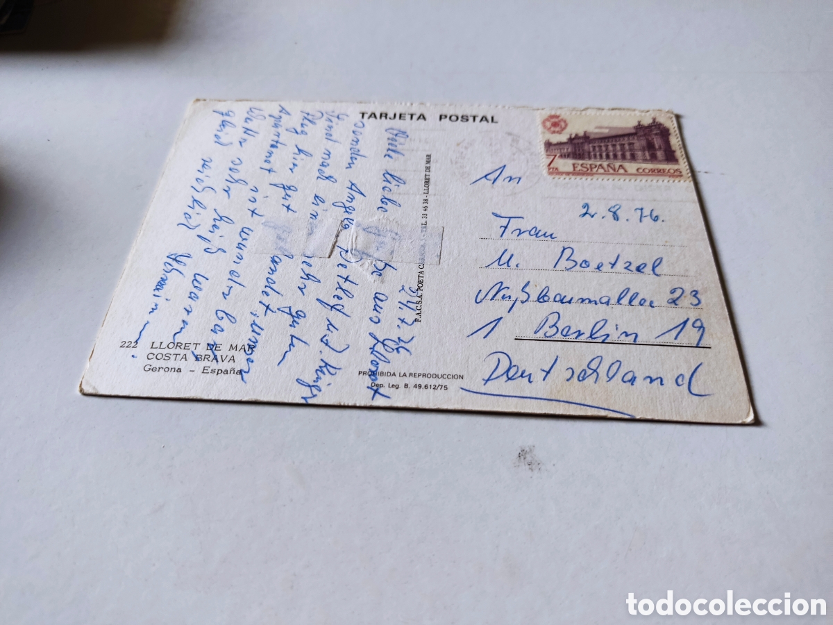 Postales: Postal Lloret de Mar - Foto 2