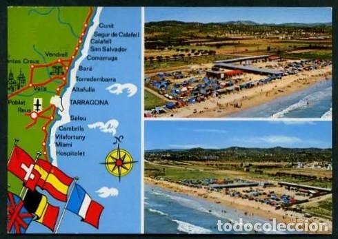 Postales: Cunit. *Camping Mar de Cunit* Ed. Raymond n&ordm; 2. Circulada. - Foto 1
