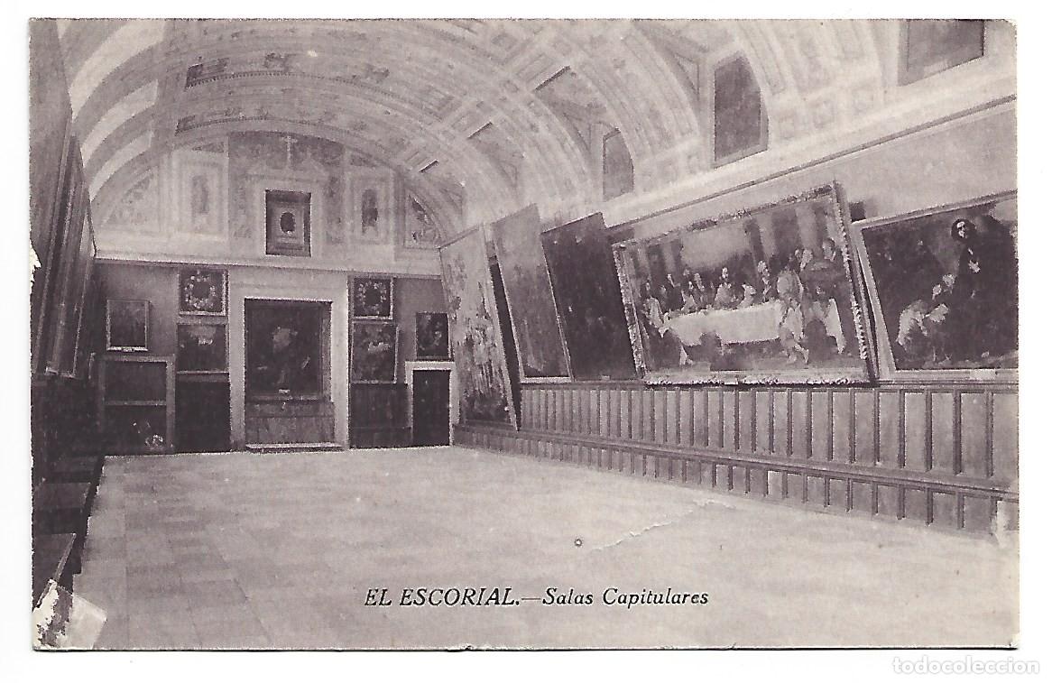 Postales: SALAS CAPITULARES.- EL ESCORIAL / MADRID - Foto 1
