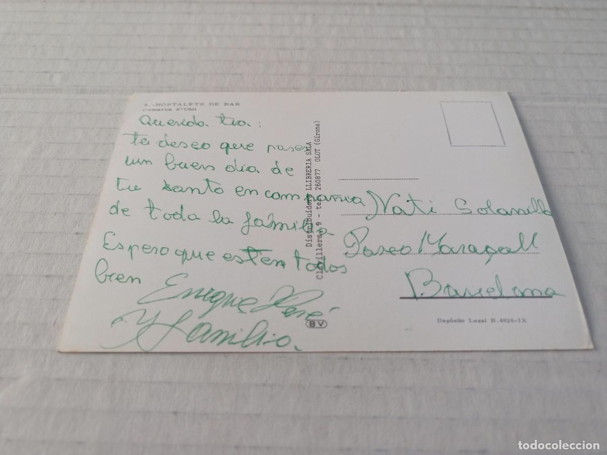 Postales: GARROTXA - POSTAL HOSTALETS DE BAS - Foto 2