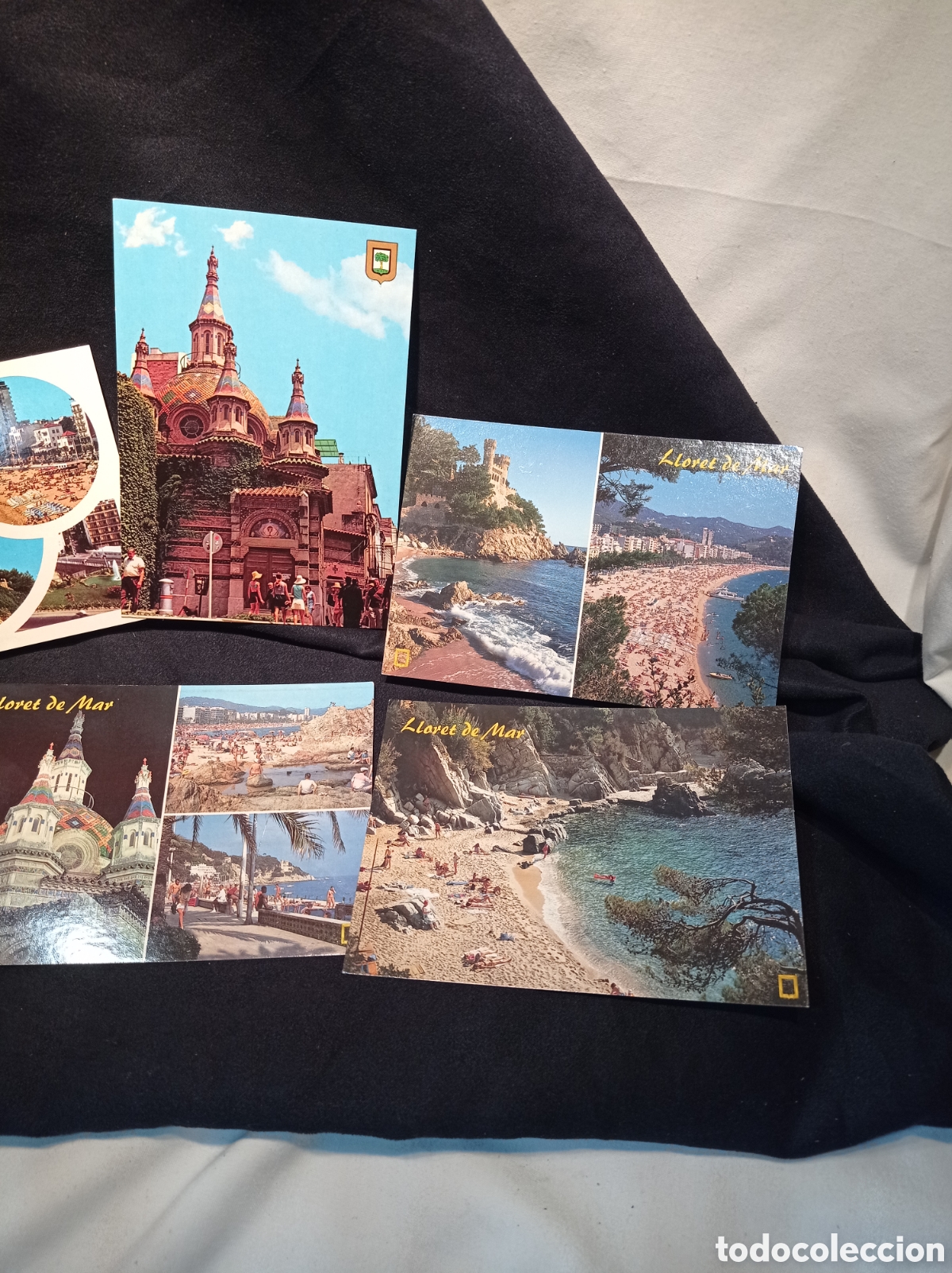 Postales: LOTE 6 POSTALES LLORET DE MAR SIN CIRCULAR - Foto 3