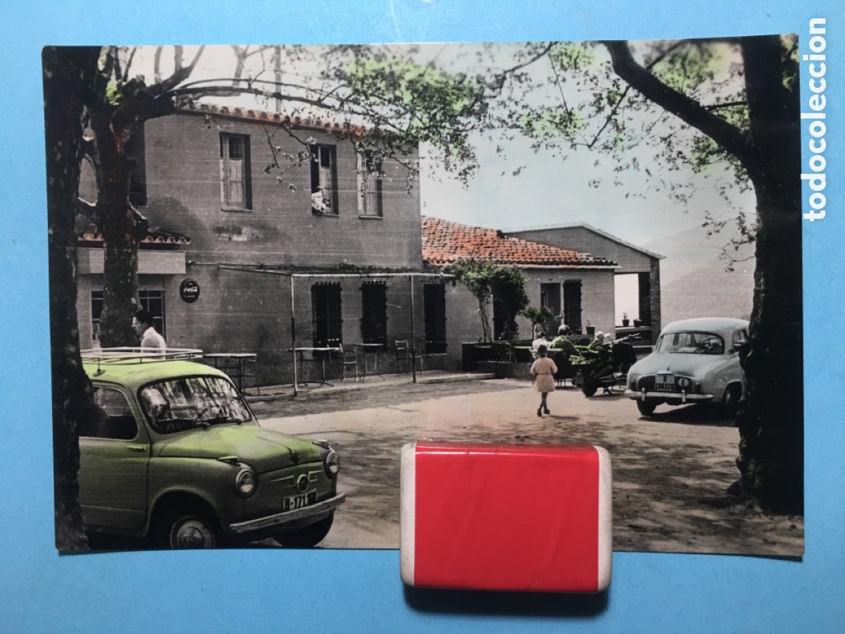 Postales: COLOR ANILINAS S/C MONTSENY 150.3 LA FONDA VIEJOS AUTOS R1599