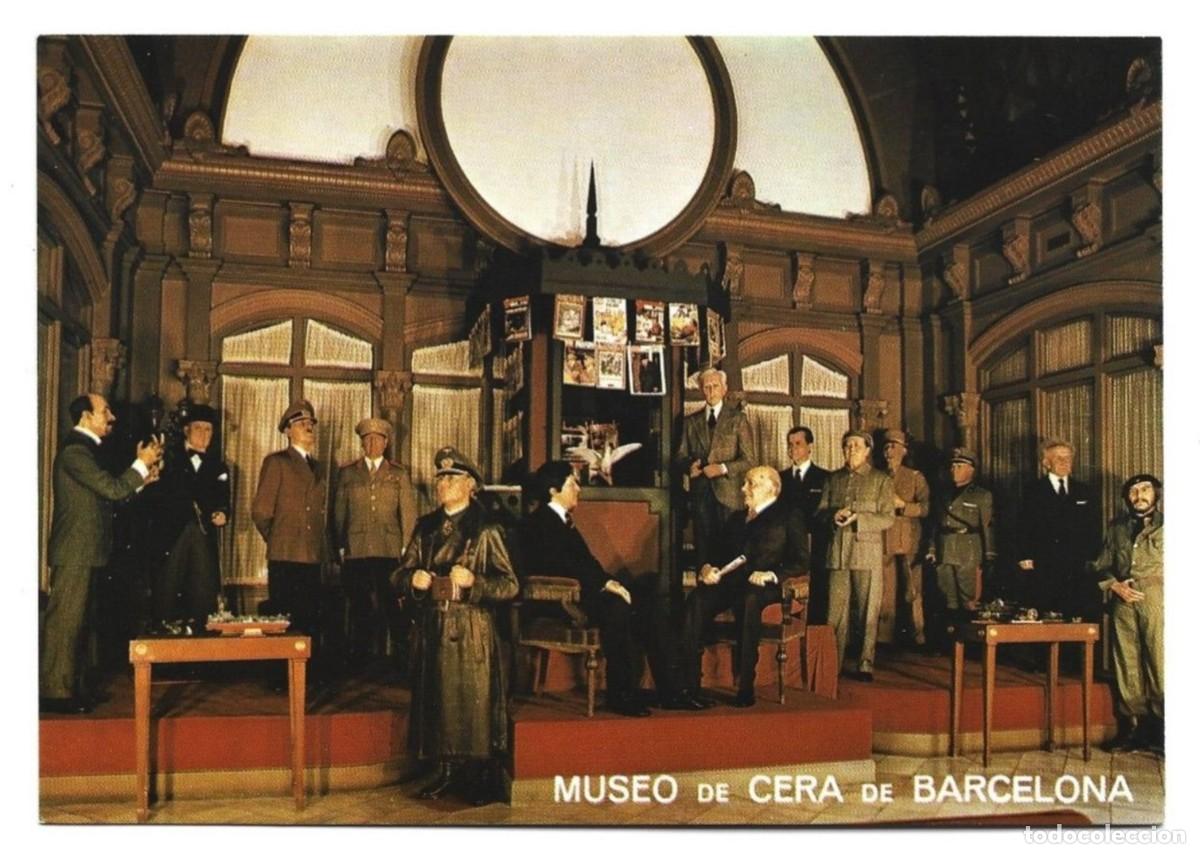 Postales: &rdquo; DIRIGENTES POLITICOS &rdquo;.- MUSEO DE CERA DE BARCELONA - Foto 1