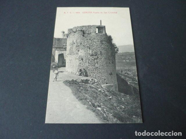 Postales: GERONA PUERTA DE SAN CRISTOBAL - Foto 1