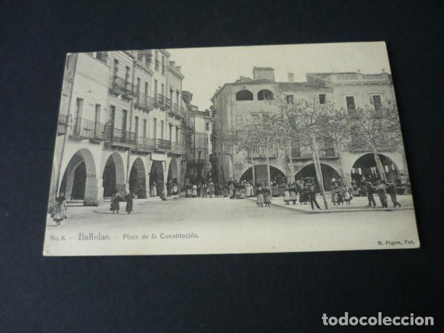 Postales: BA&Ntilde;OLAS GERONA PLAZA DE LA CONSTITUCION - Foto 1