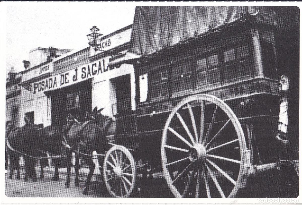Postales: DILIGENCIA DE LA CASA SAGAL&Eacute;S A CALDES DE MONTBUI &ndash; L'ARXIU DIPUTACI&Oacute; &ndash; REPRODUCCI&Oacute;