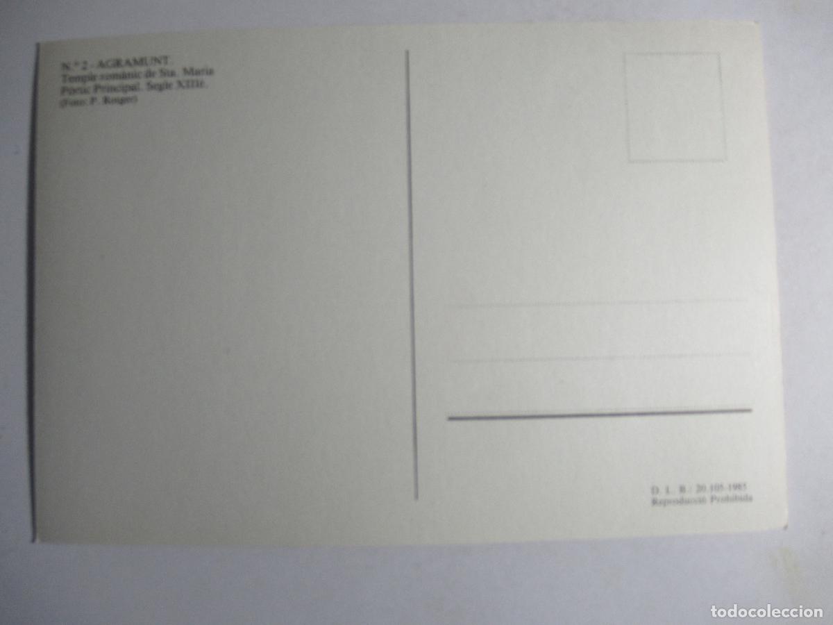 Postales: Agramunt - Portal rom&agrave;nic - Foto 2
