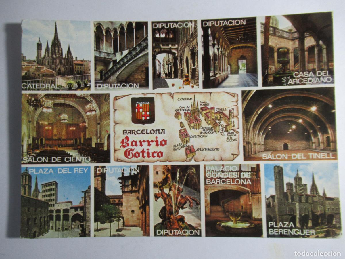 Postales: Barcelona - Barrio G&oacute;tico - Foto 1