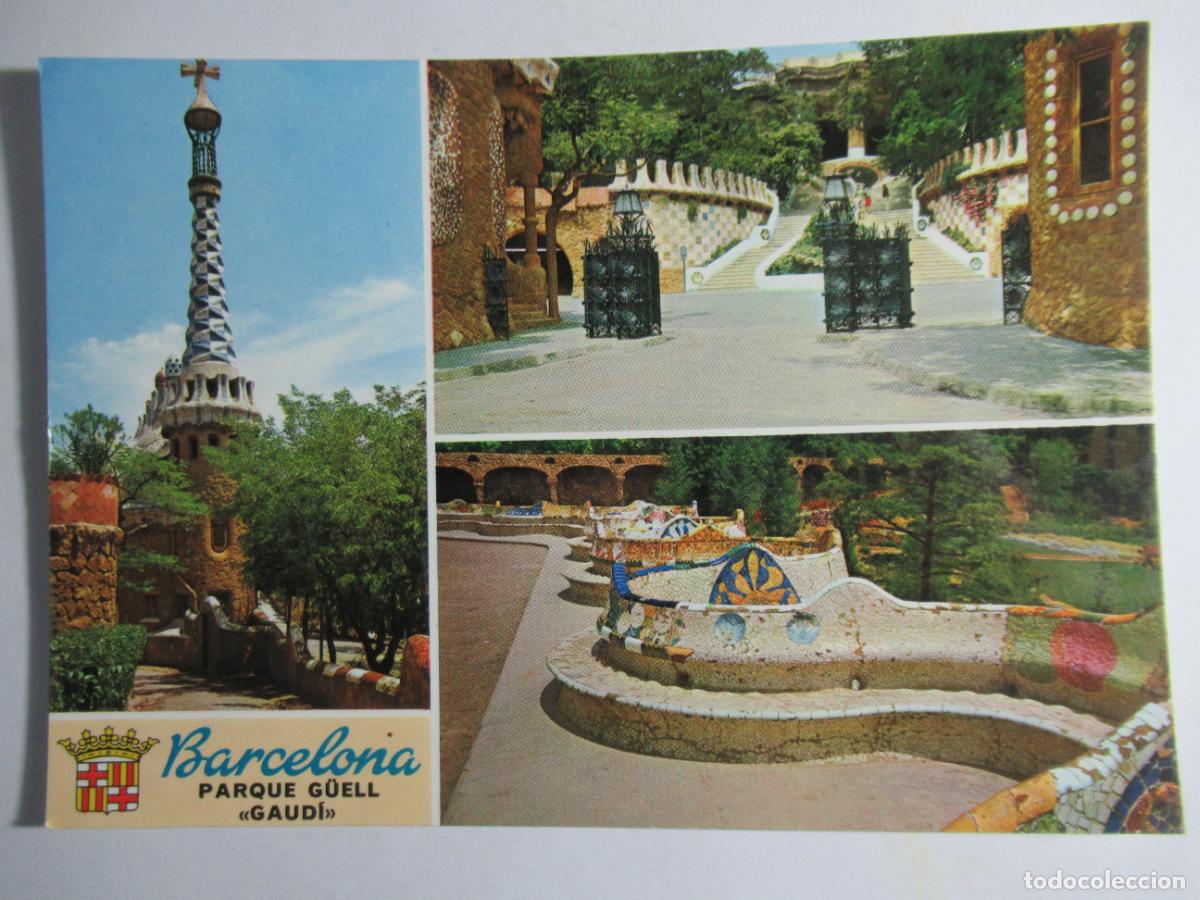 Postales: Barcelona - Parque G&uuml;ell - Foto 1