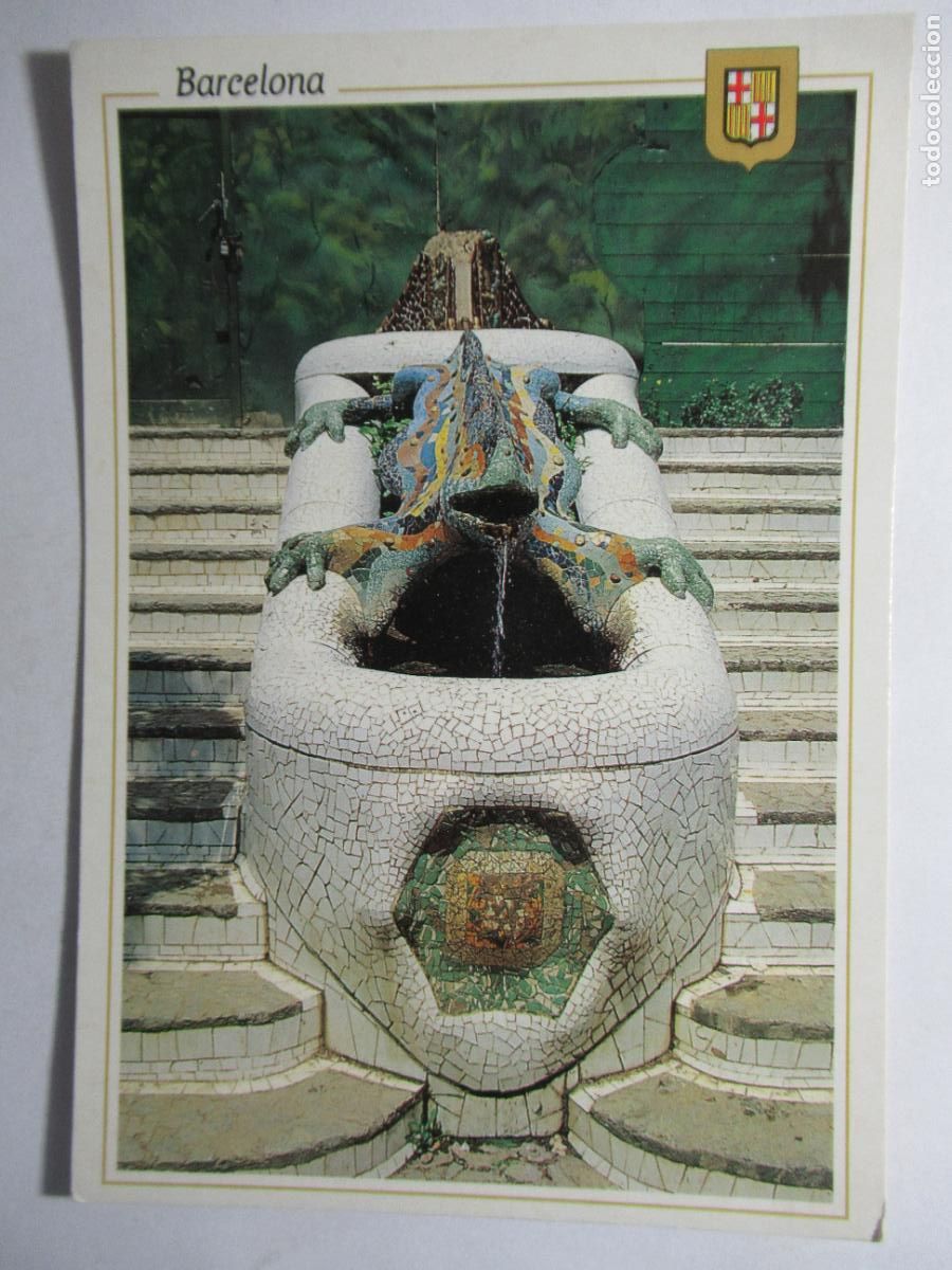Postales: Barcelona - Parque G&uuml;ell - Foto 1
