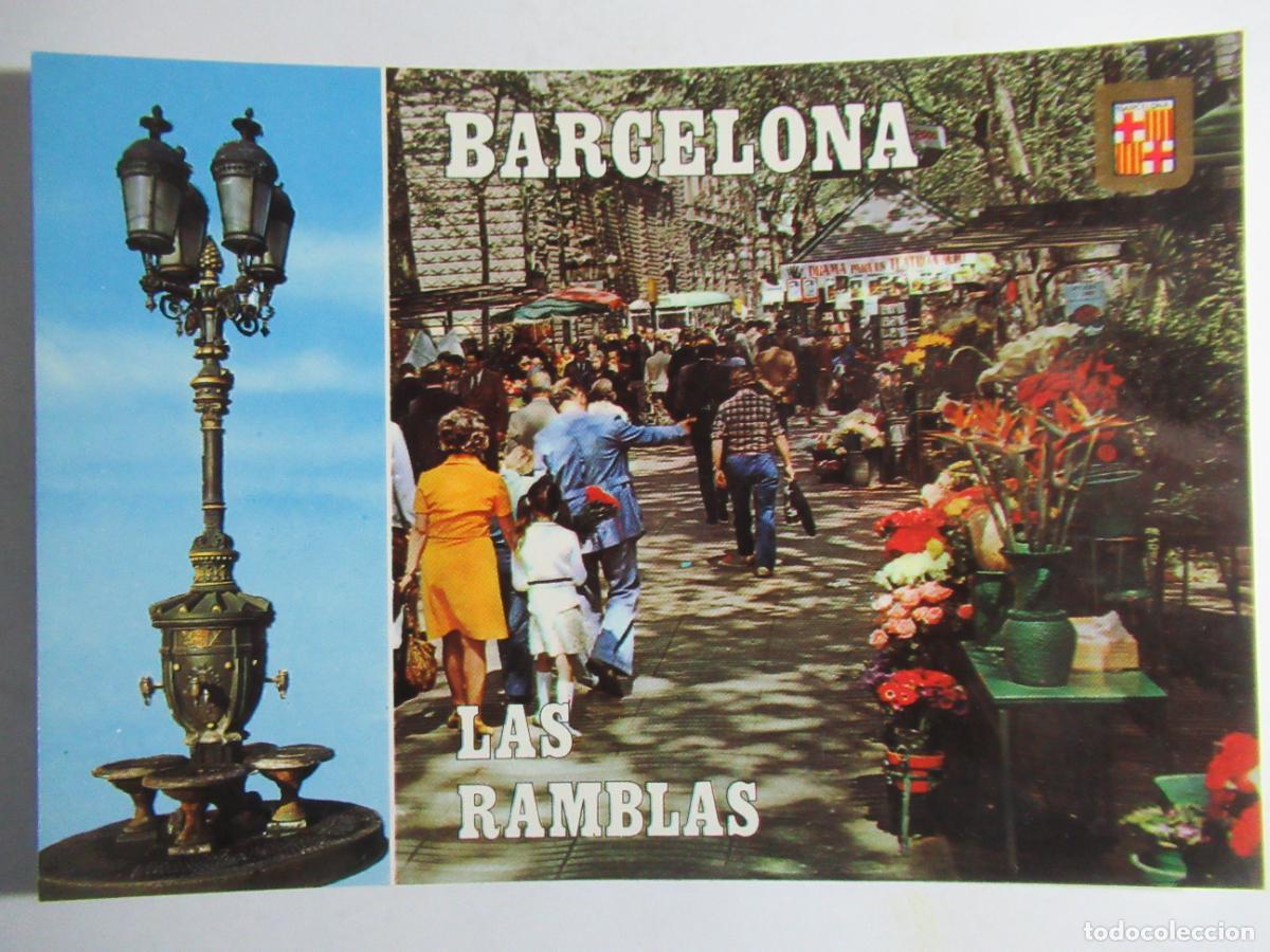 Postales: Barcelona - Las Ramblas - Foto 1