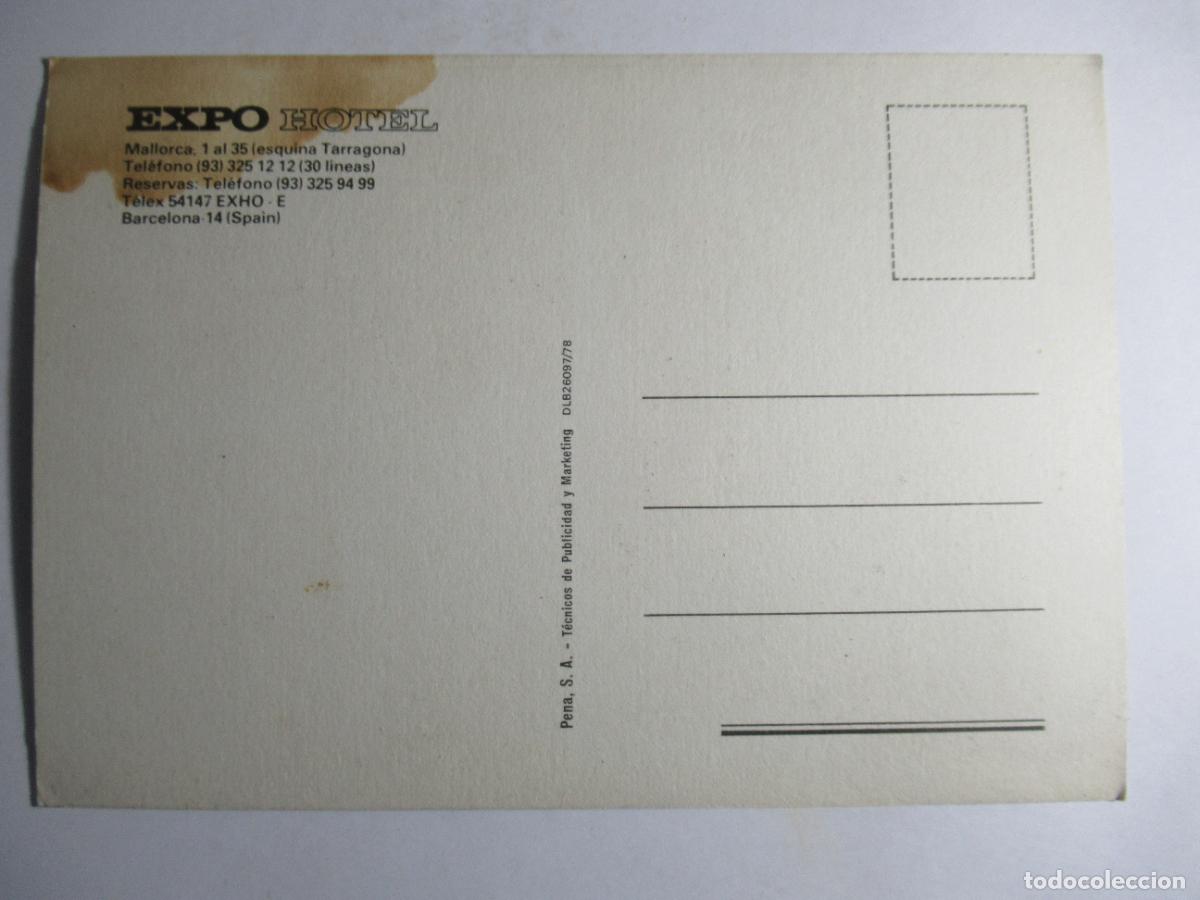 Postales: Barcelona - Expo Hotel - Foto 2