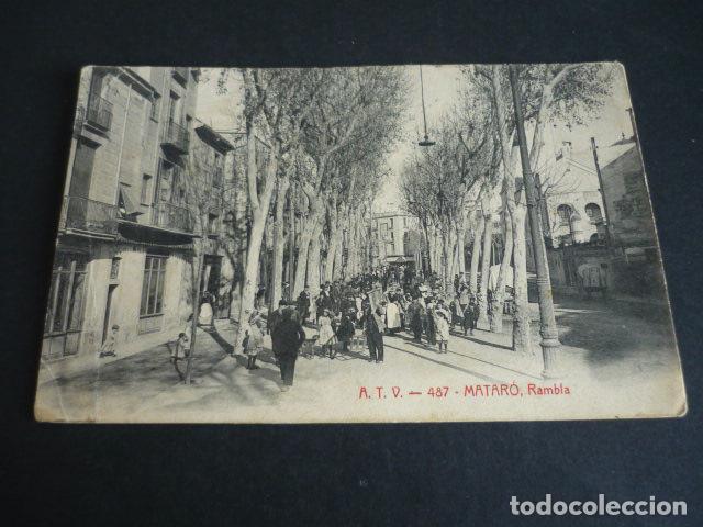 Postales: MATAR&Oacute; BARCELONA RAMBLA - Foto 1