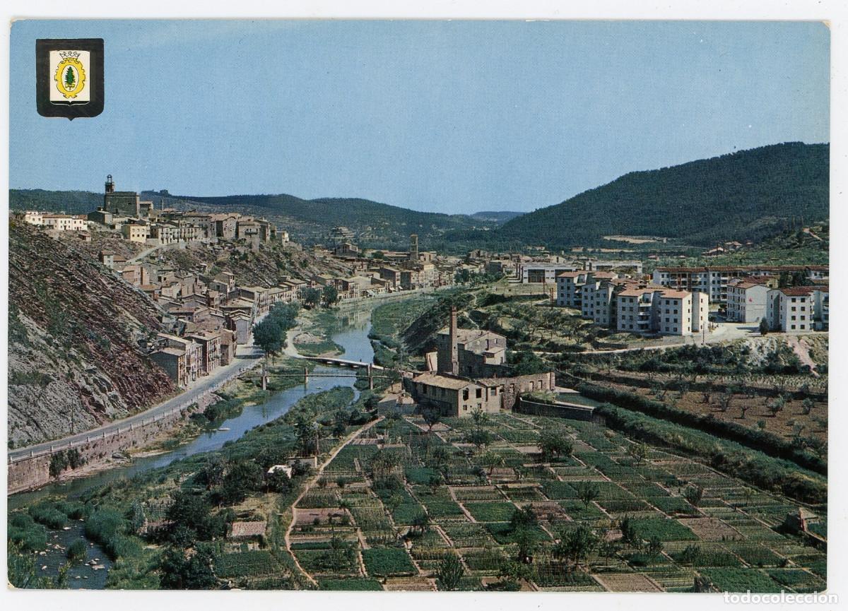 Postales: m10556 Suria Vista General Y Rio Cardoner 1970 Escudo De Oro N&ordm;3768 sc