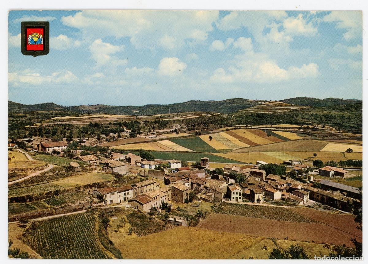 Cartes Postales: m10572 Santa Maria De L'estany 1966 Vista General Escudo De Oro N&ordm; 2480 sc
