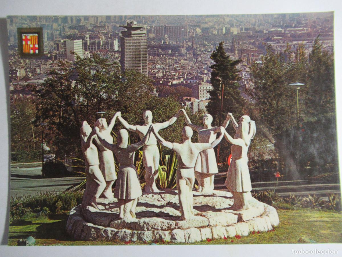 Postales: Barcelona - Monumento a la Sardana - Foto 1